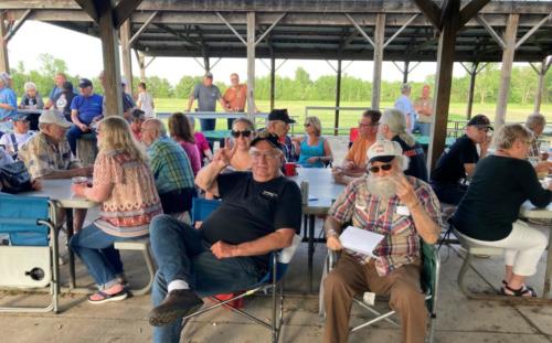 Club meeting at the Blacksmith